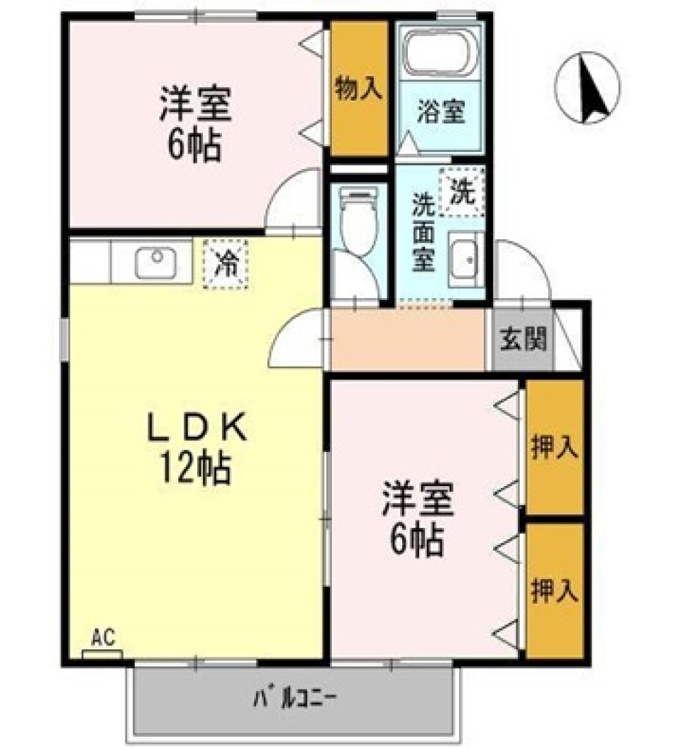 浜北ファミリー住まいの間取り図