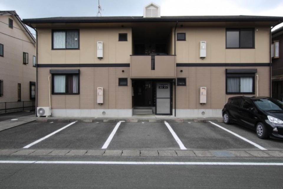 どのお部屋も必ず角部屋の4戸イチアパート。