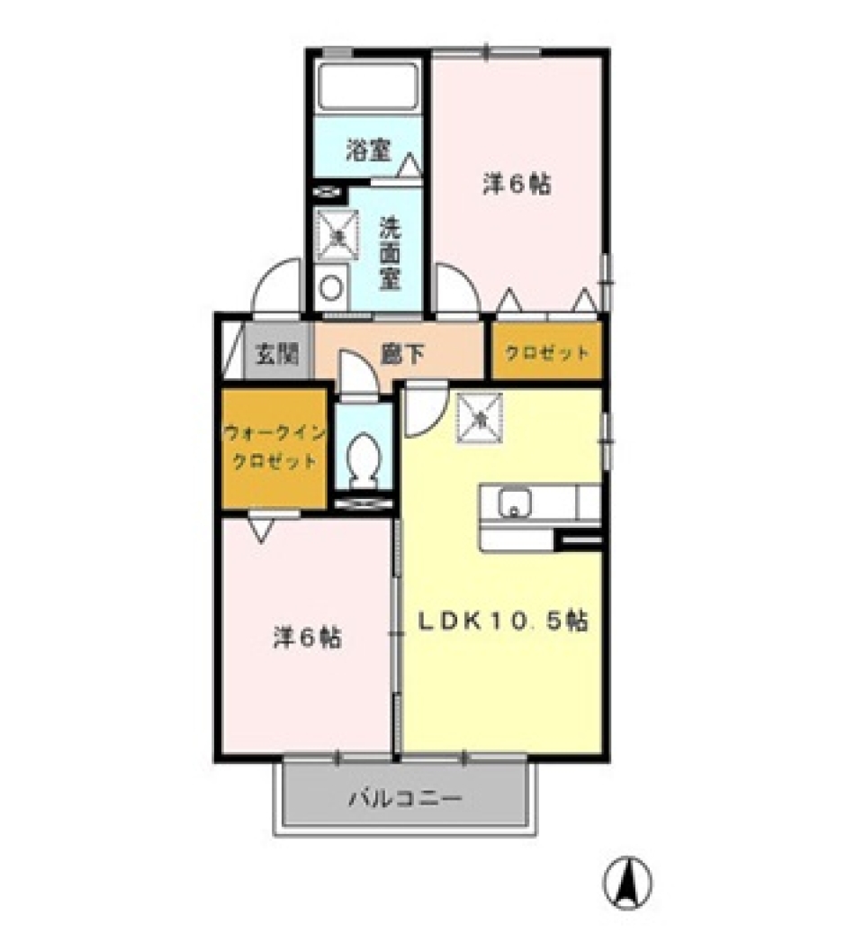 【キャンペーン賃料】この家賃で、こんなお部屋に住めちゃう！の間取り図