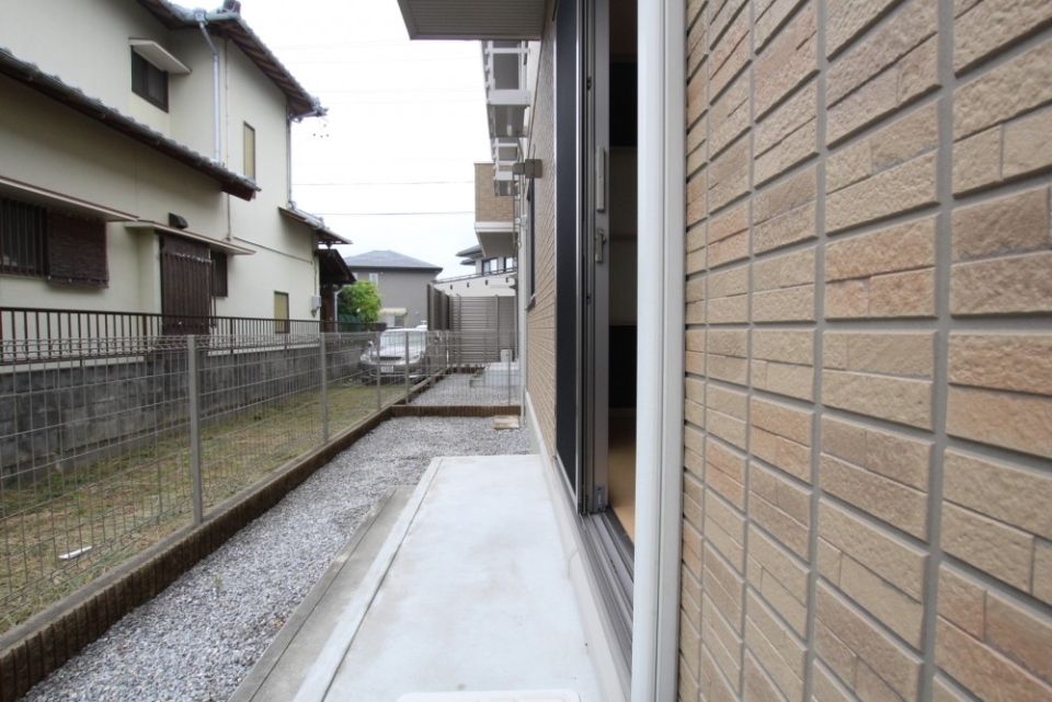 専用庭まで付いてます。