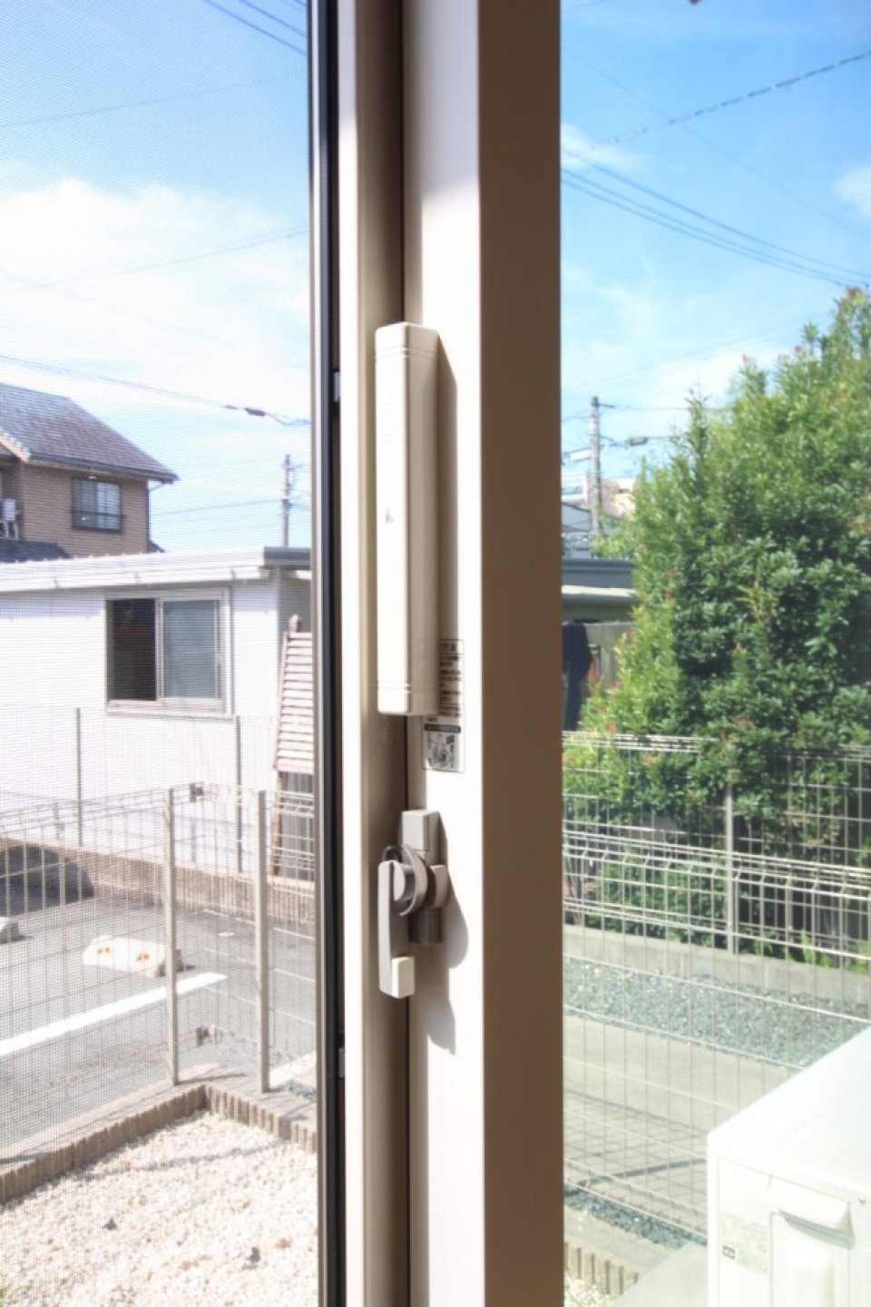 窓の防犯もバッチリ！