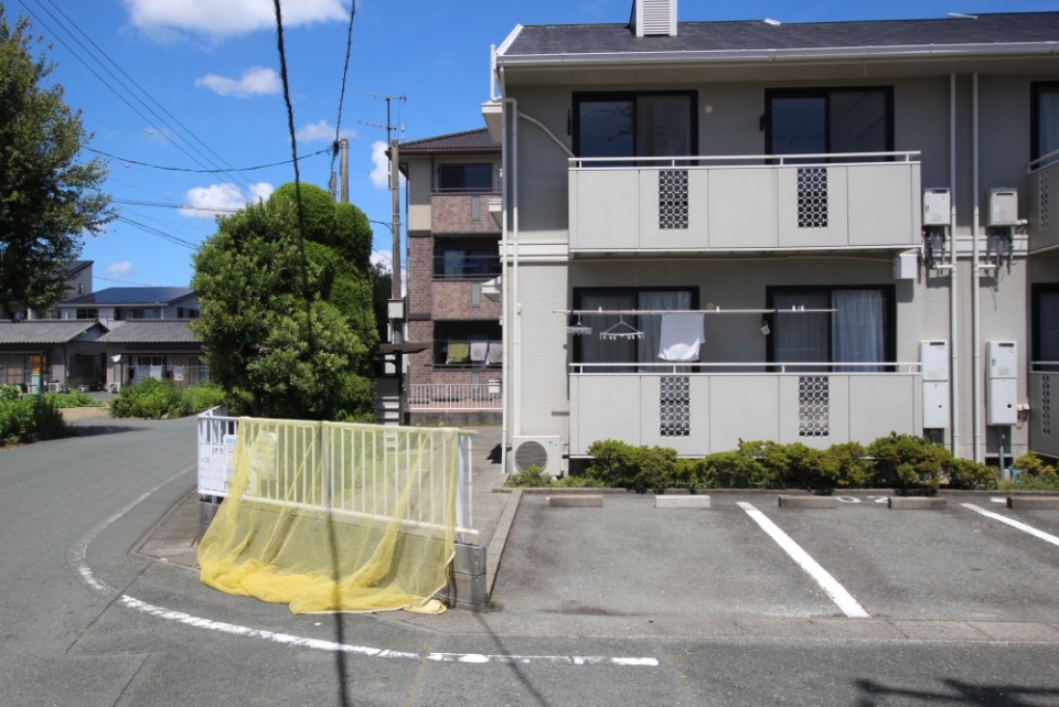 南面道路に日当たりの心配は無用。