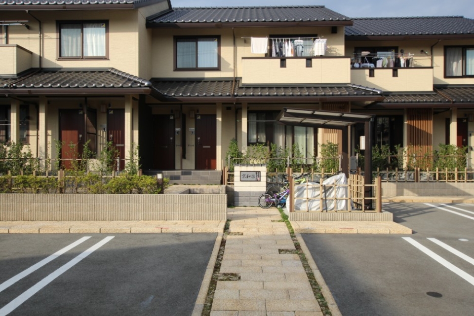 THE旅館的な外観。