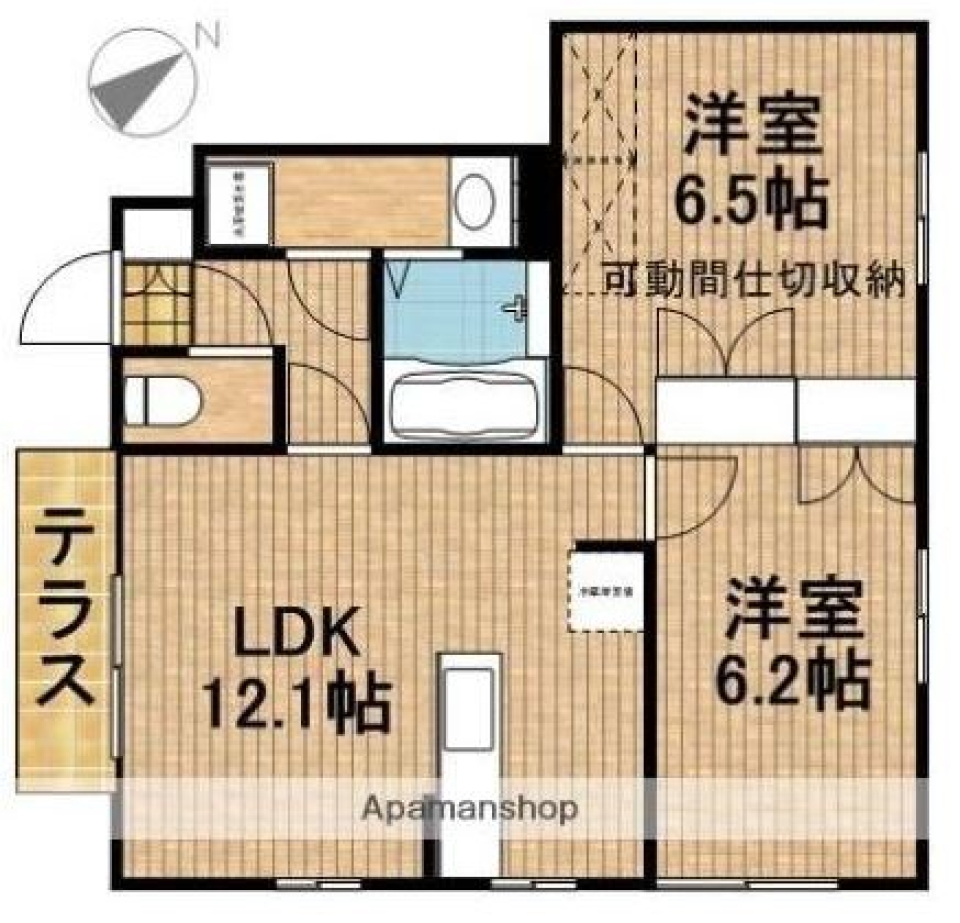 快適 is the bestの間取り図