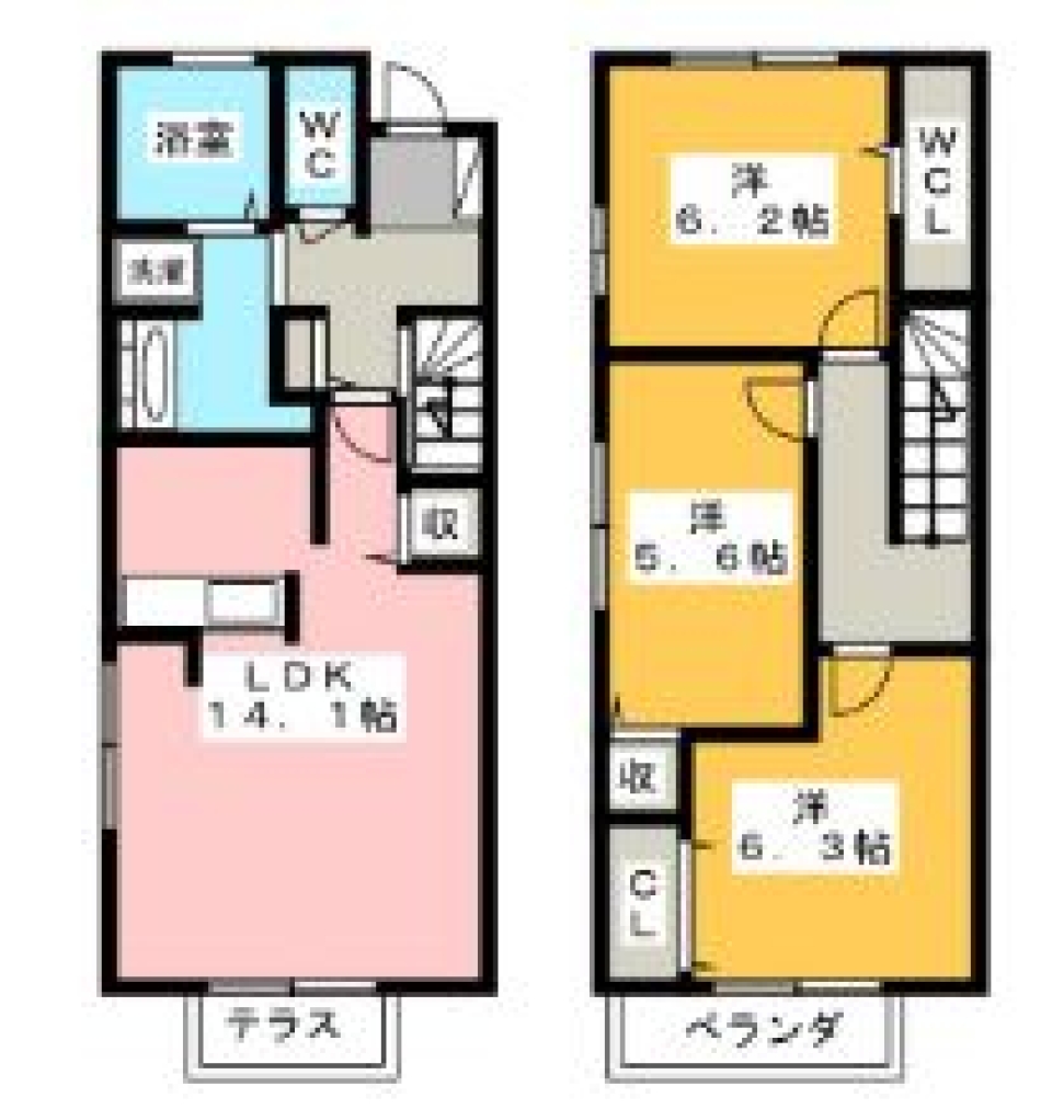 Master of Terrace. の間取り図