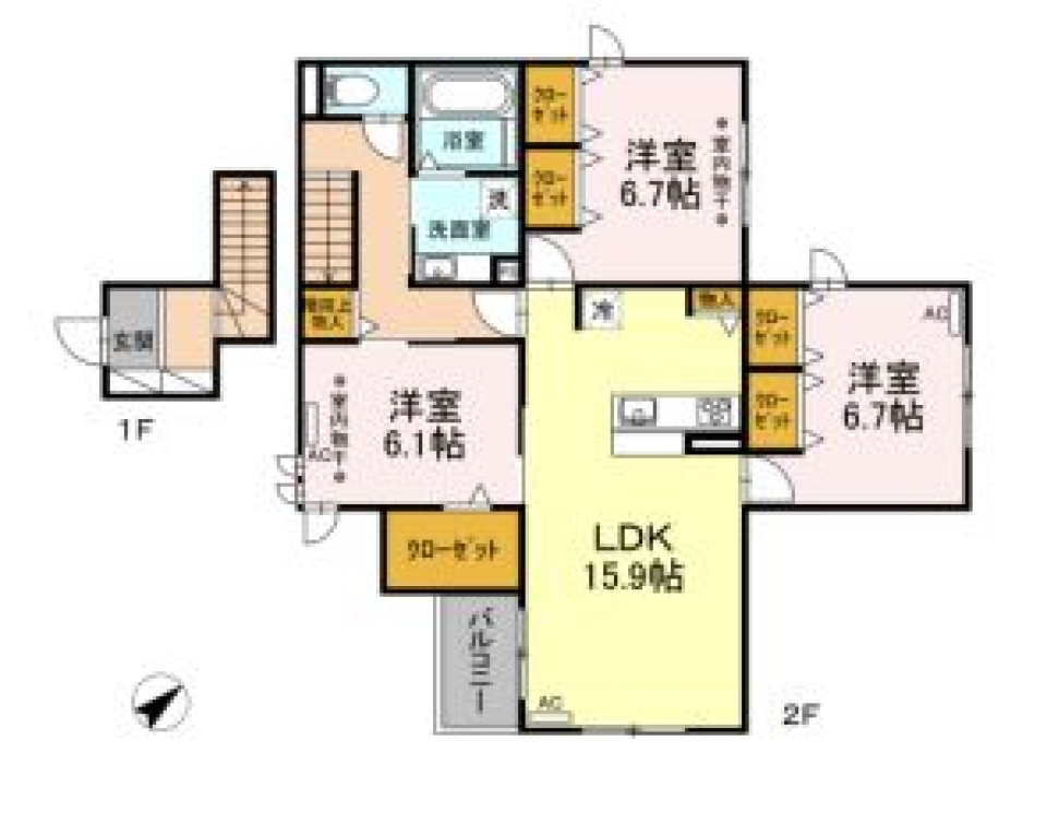 SMARTに暮らそうの間取り図