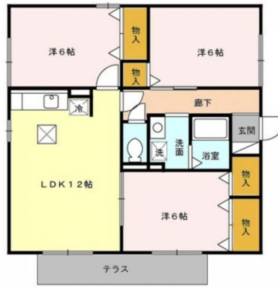 ケンカ知らずの間取り図