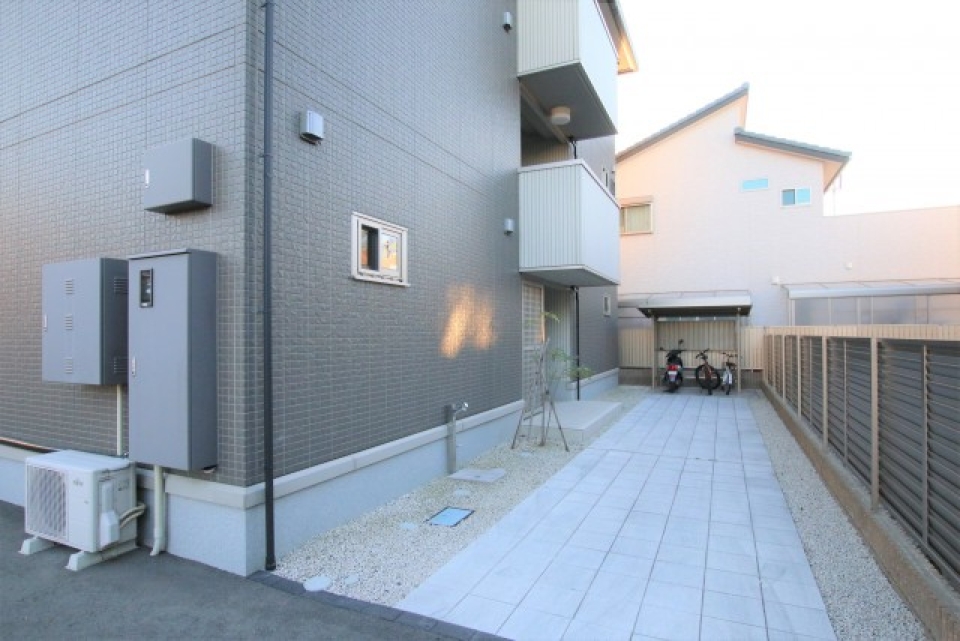 駐輪場もあります