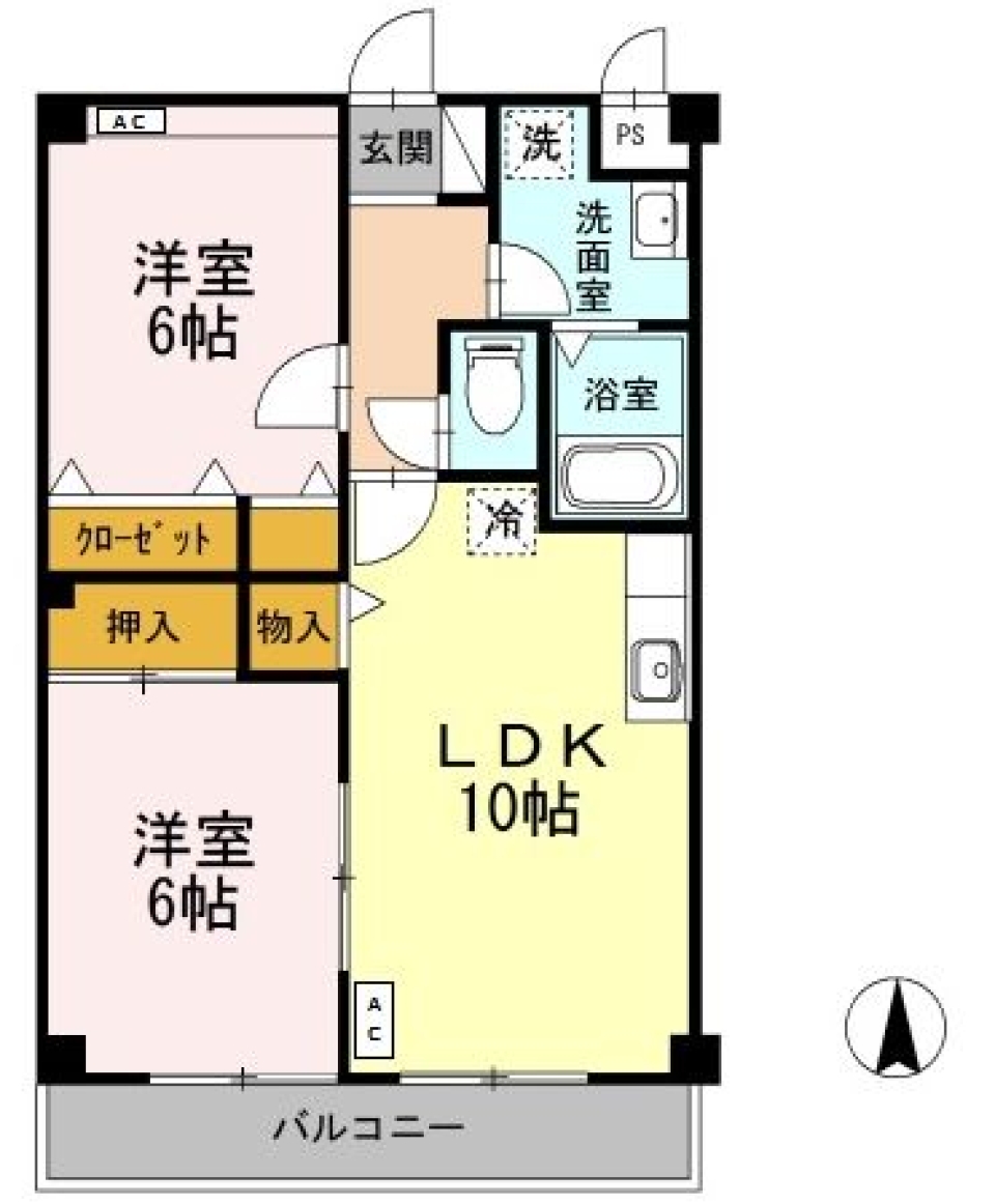 シックでロックの間取り図