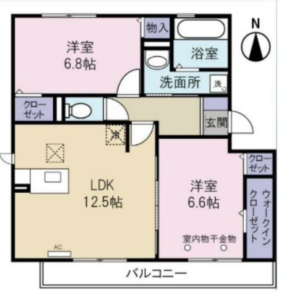 ワンダフル！！の間取り図