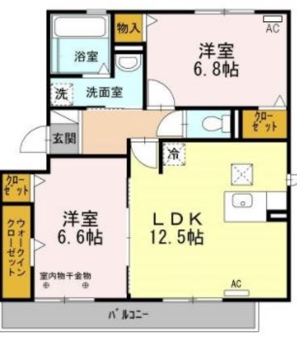 ワンワンワンダフル！の間取り図