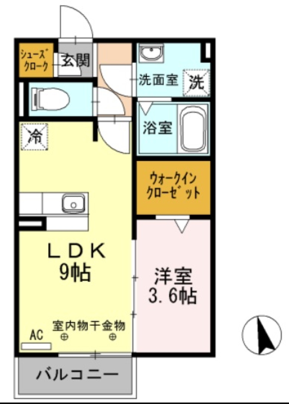 贅沢お一人様ライフの間取り図