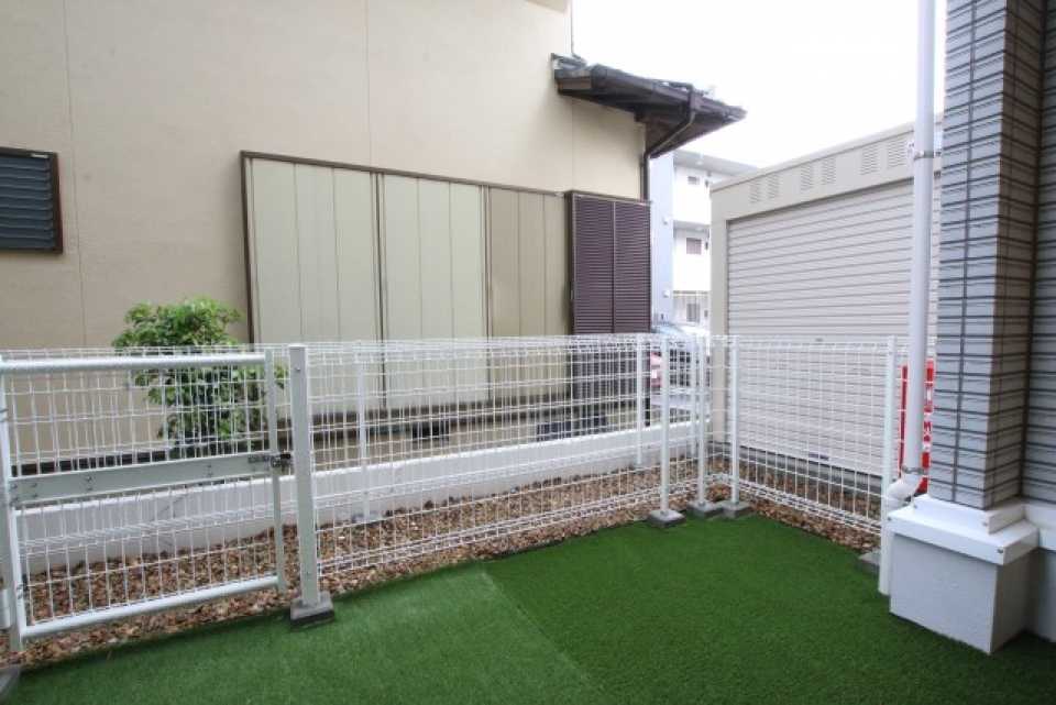専用庭。