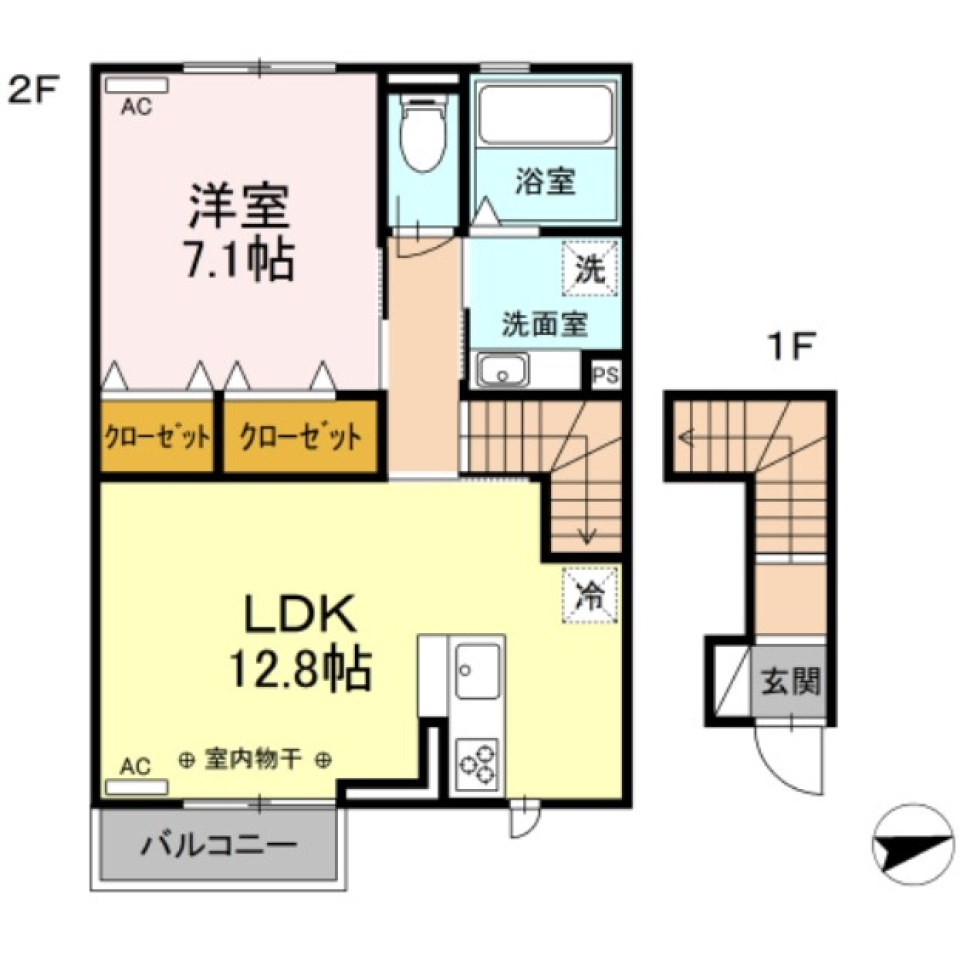 【新築】Love Lavatoryの間取り図