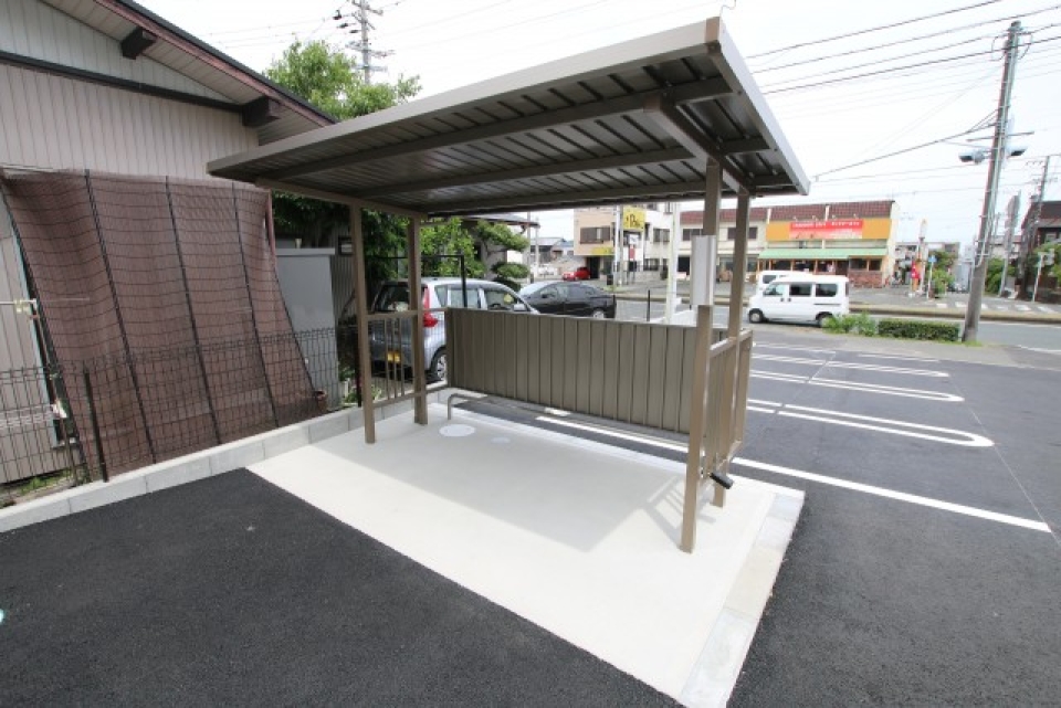 駐輪場もあります