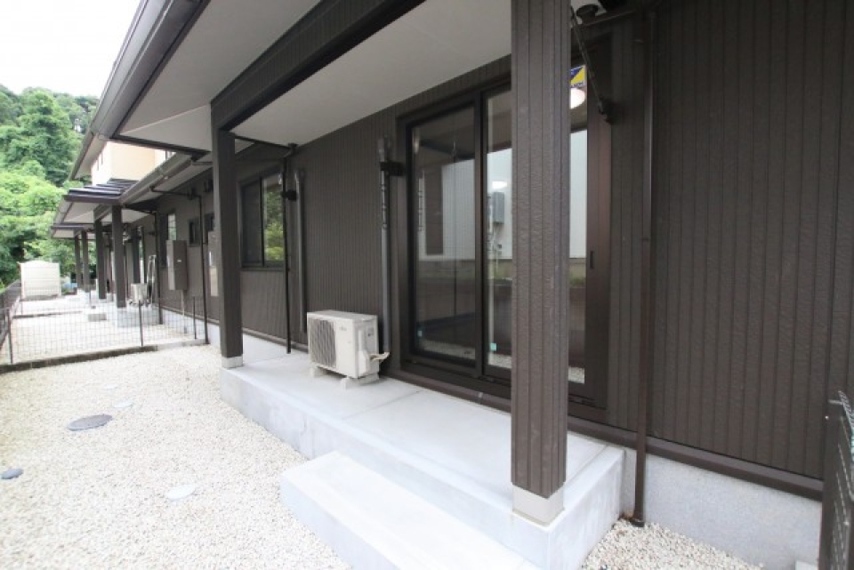 1階のお部屋は専用庭付き！