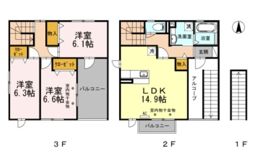 心地よい暮らしをあなたに届けたくて［ペット可］の間取り図