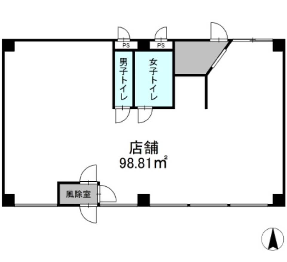人にやさしくの間取り図