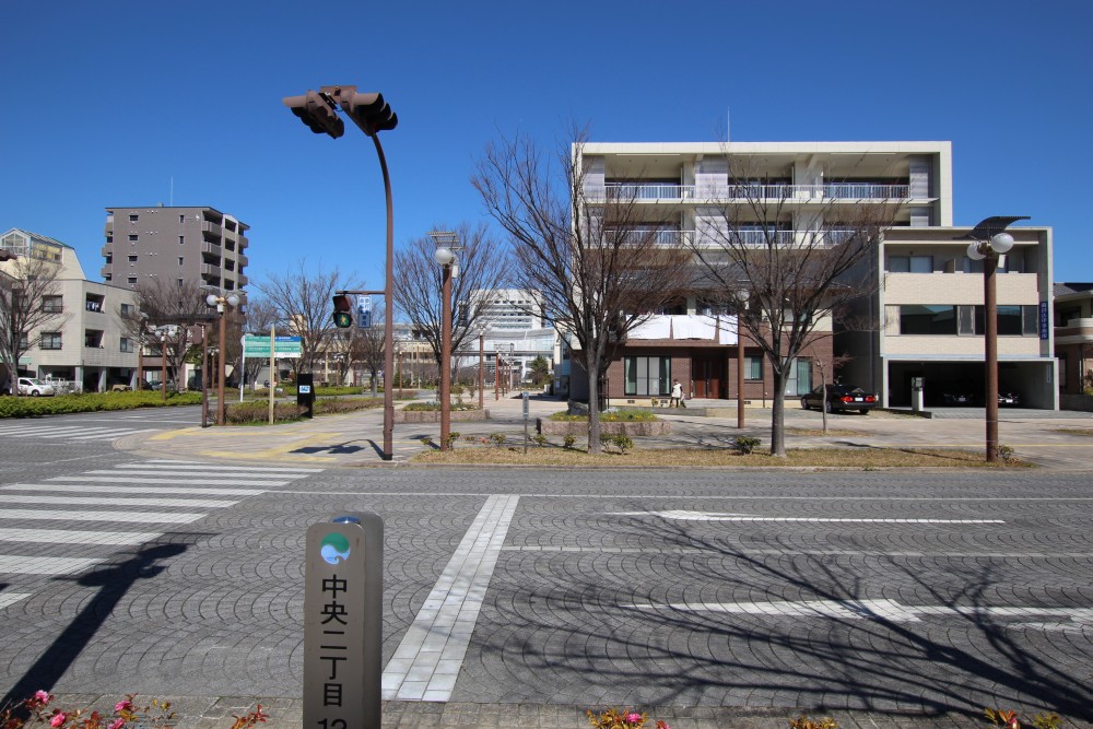 整備された町並み、それが「東街区」。