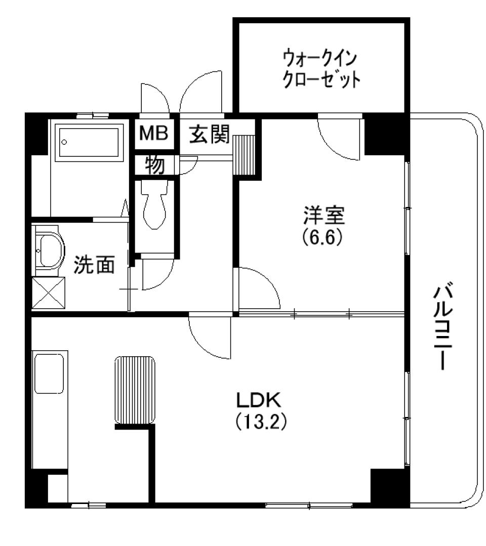 Gentleman life in Ebizukaの間取り図
