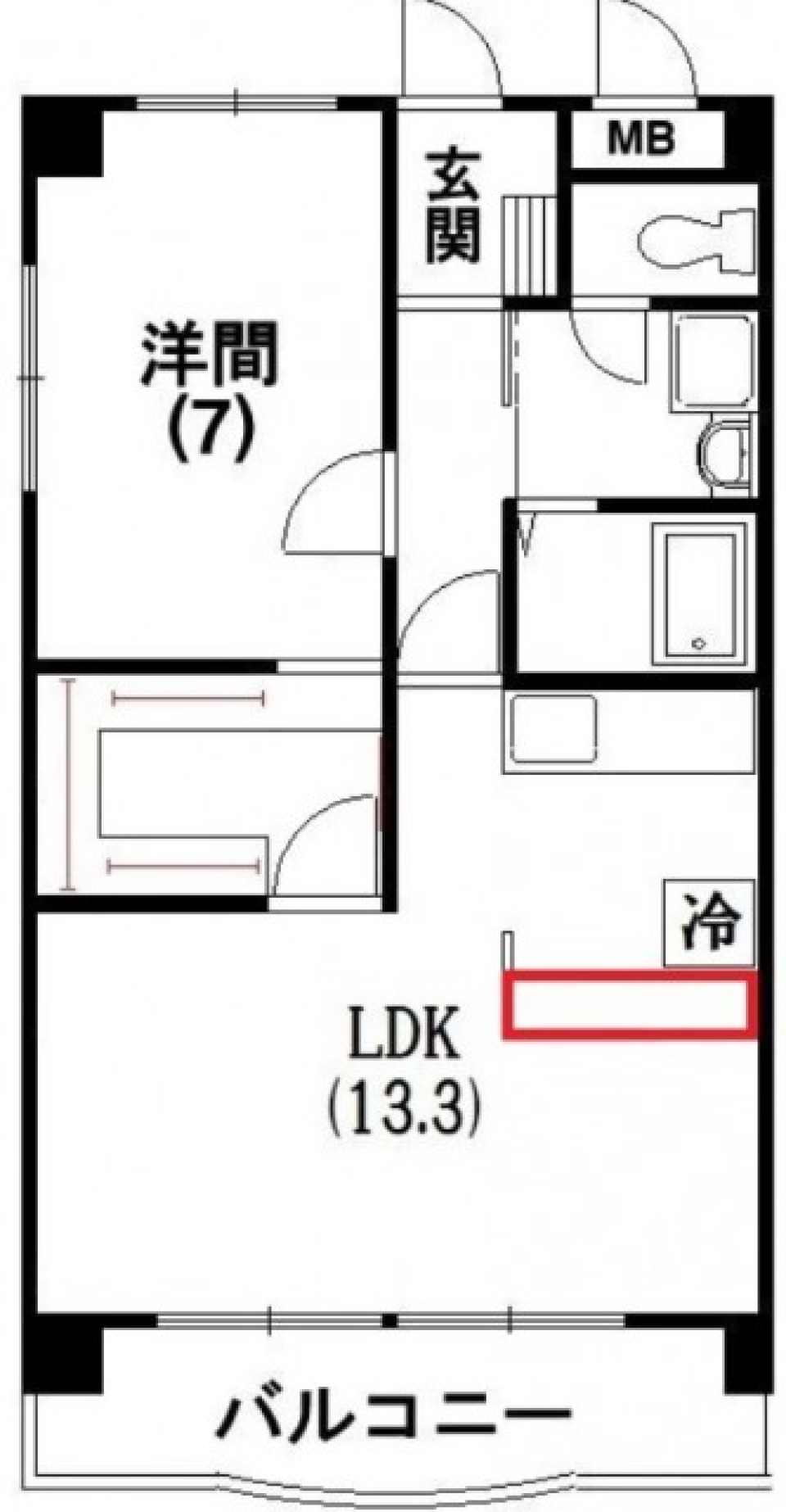 cresc.の間取り図