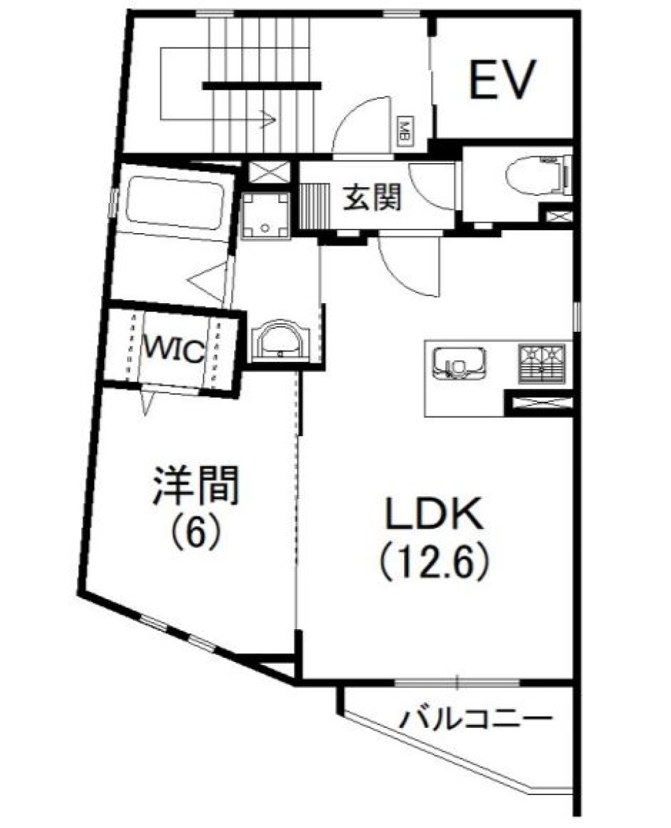 【1階ガレージ先着1名！】優雅な街中生活の間取り図