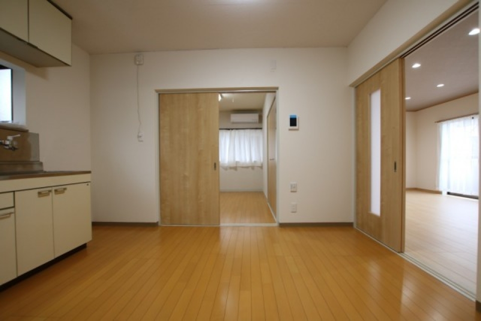すべてつなげると本当に広く感じます