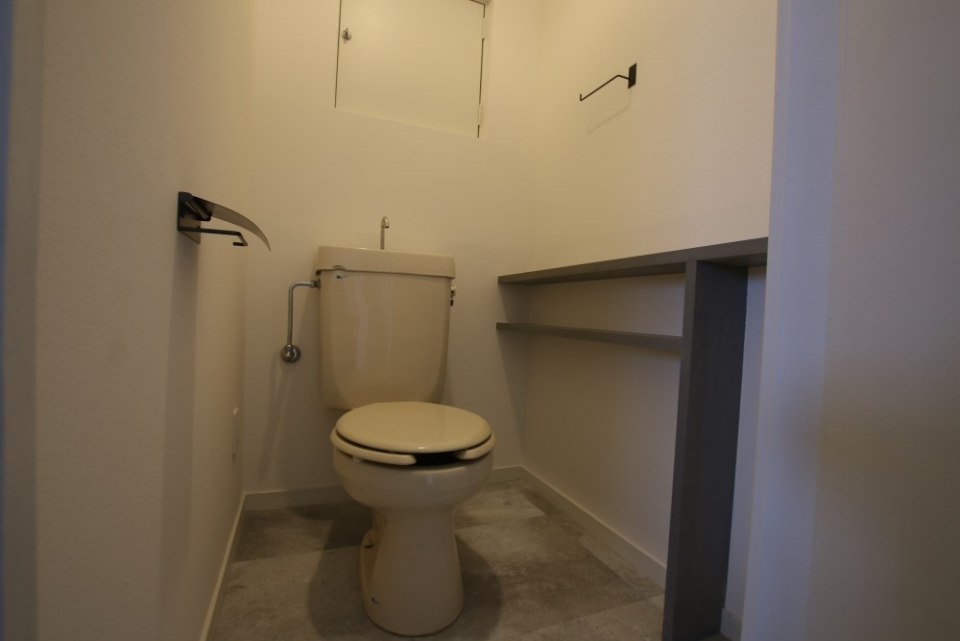 トイレも温水洗浄便座に機能更新されるそうですよ！