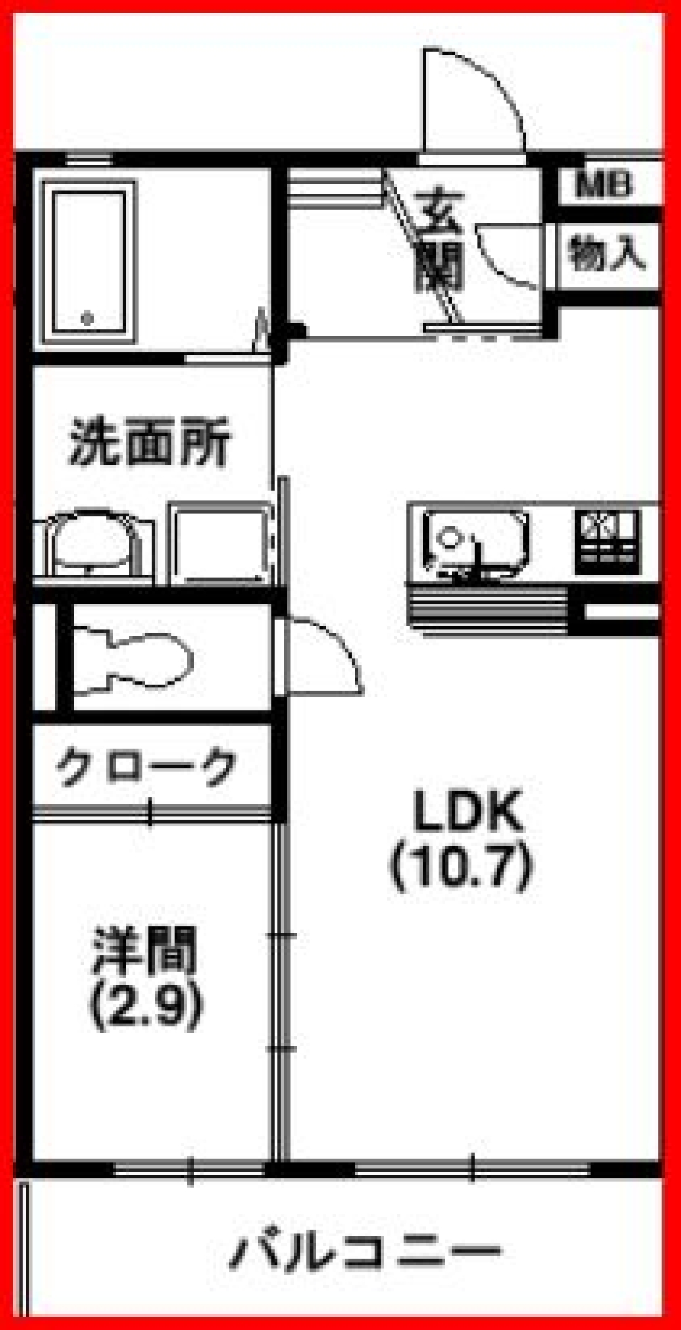 Bonheurの間取り図