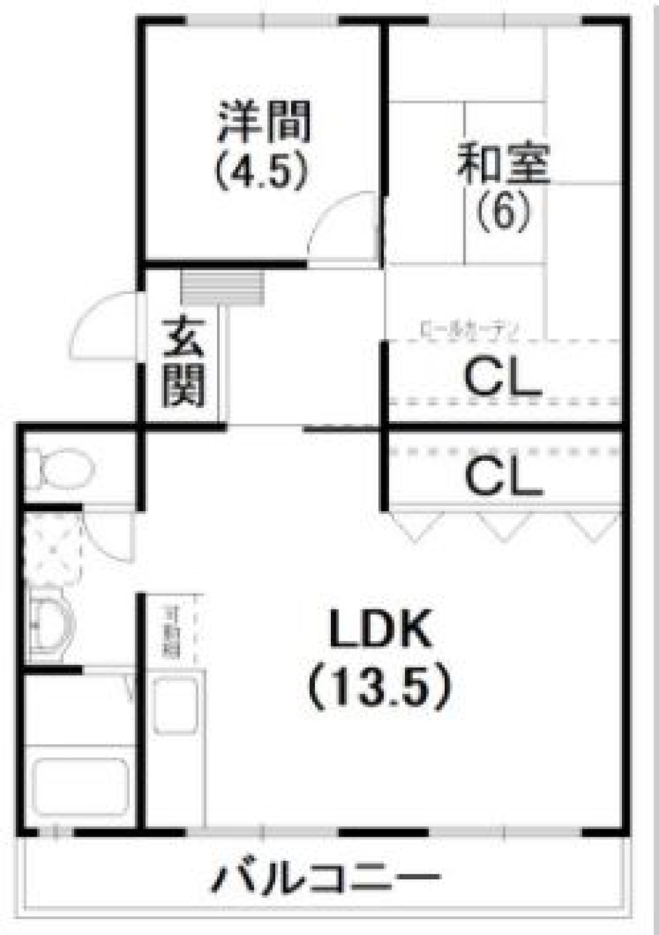 【リノベ物件】convinient なお家の間取り図