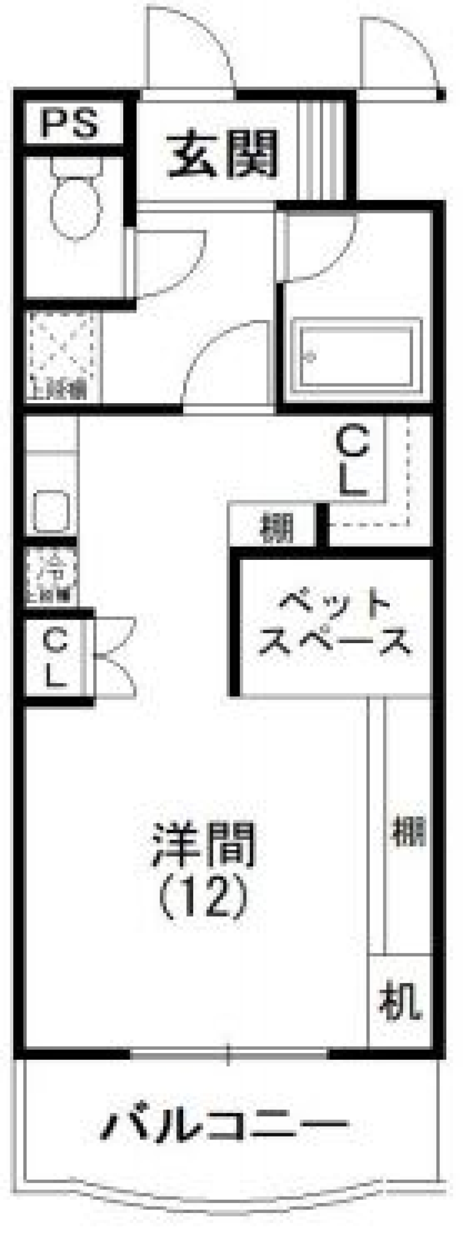 理系学生のための機能的デザイナーズの間取り図