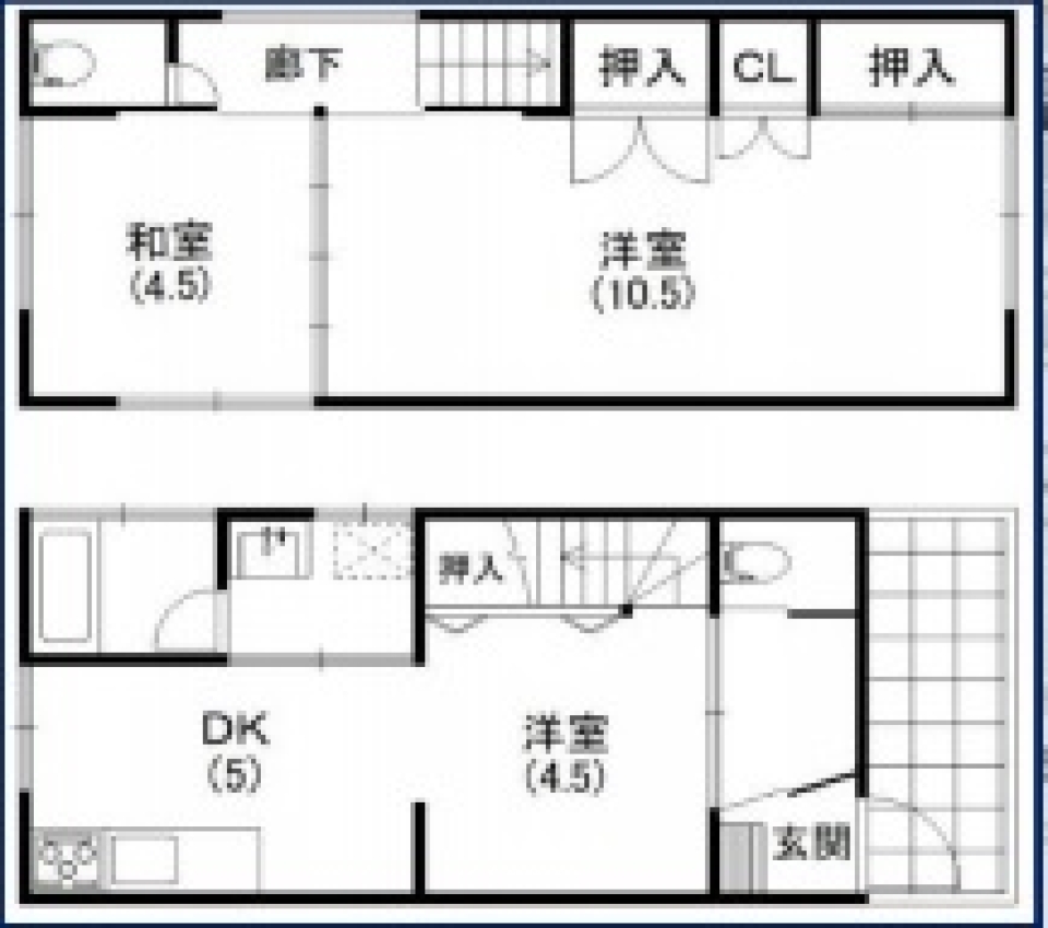 【ペット可】昭和の時代を建ってきましたの間取り図