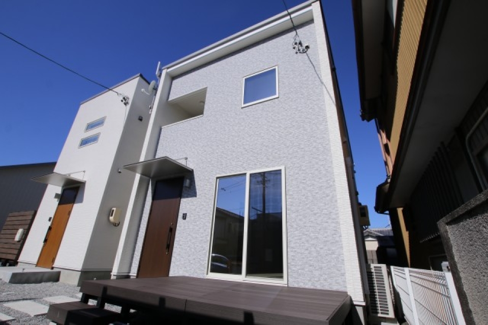 建物外観。おしゃれです！