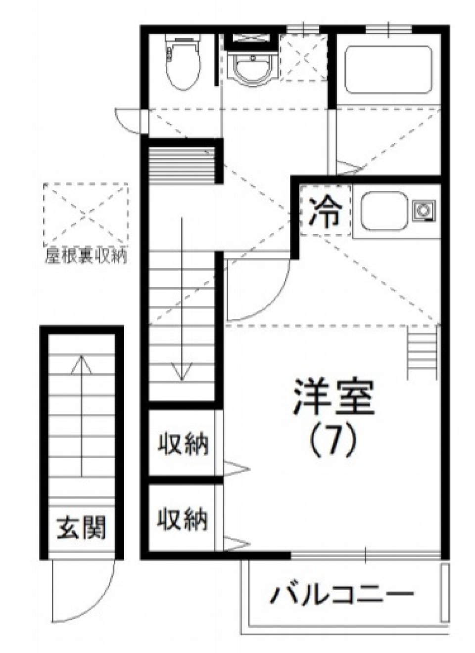 【新築】新大学生さん、いらっしゃい！の間取り図