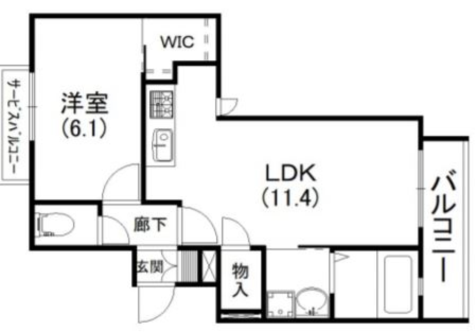 ガッチリセキュリティの間取り図