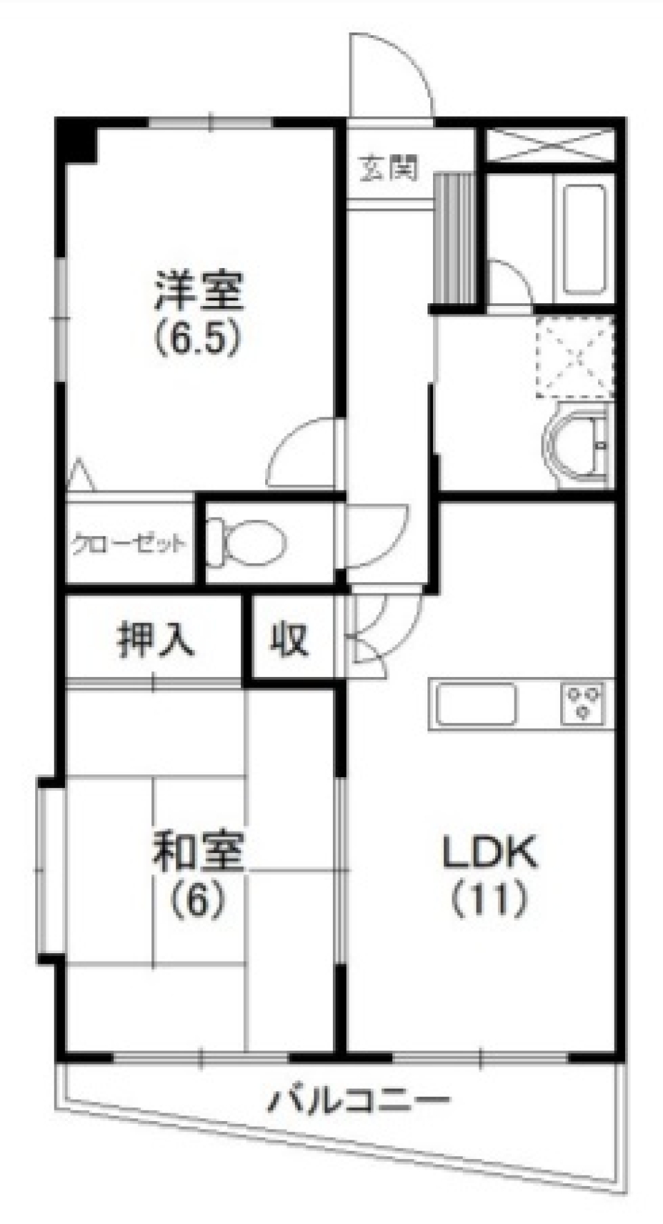 お散歩コースは佐鳴湖畔！［ペット可］の間取り図