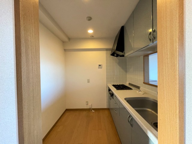 半個室のキッチンは、、