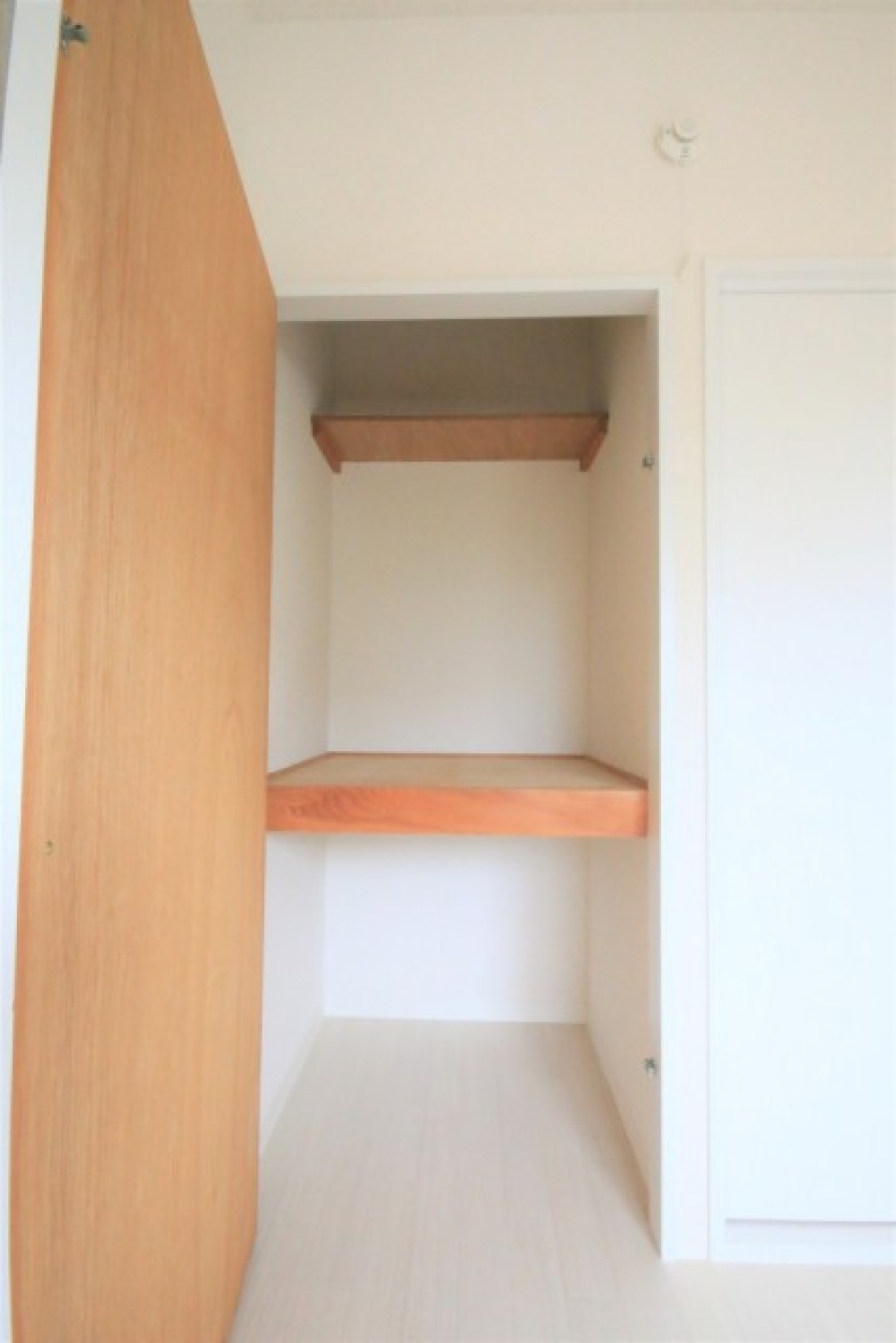このお部屋にも収納が！