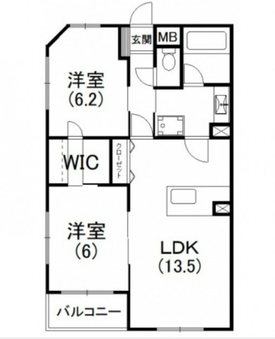 city boyの間取り図