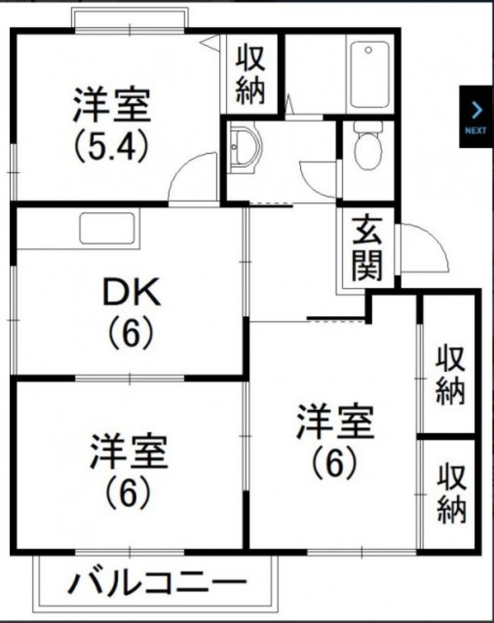 木漏れ日と一緒に暮らす。の間取り図