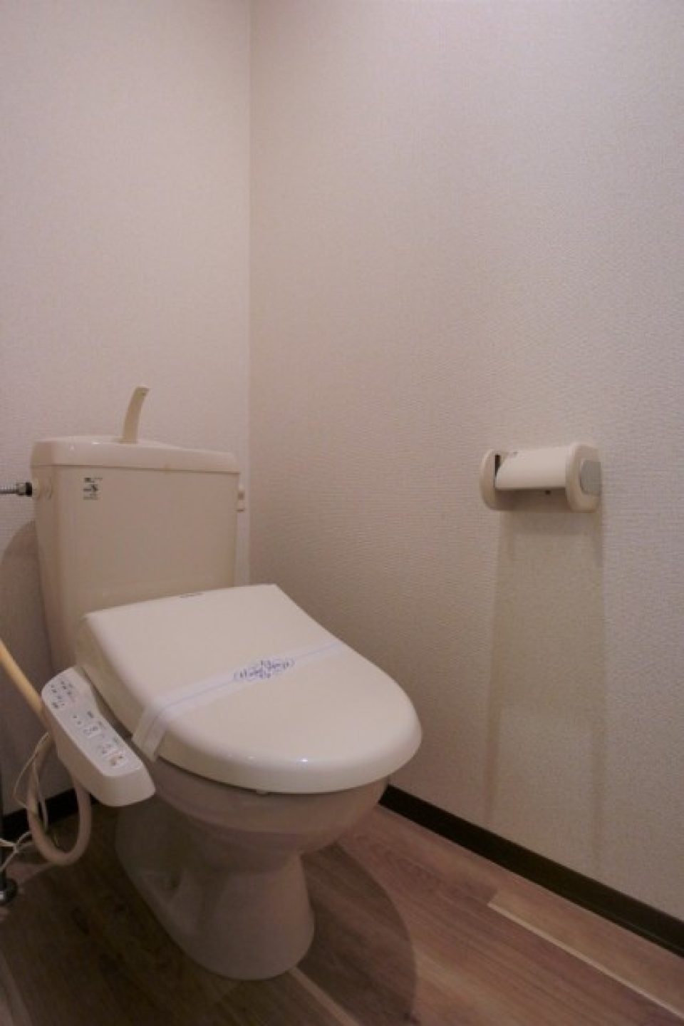 トイレの様子。シンプルイズザベスト