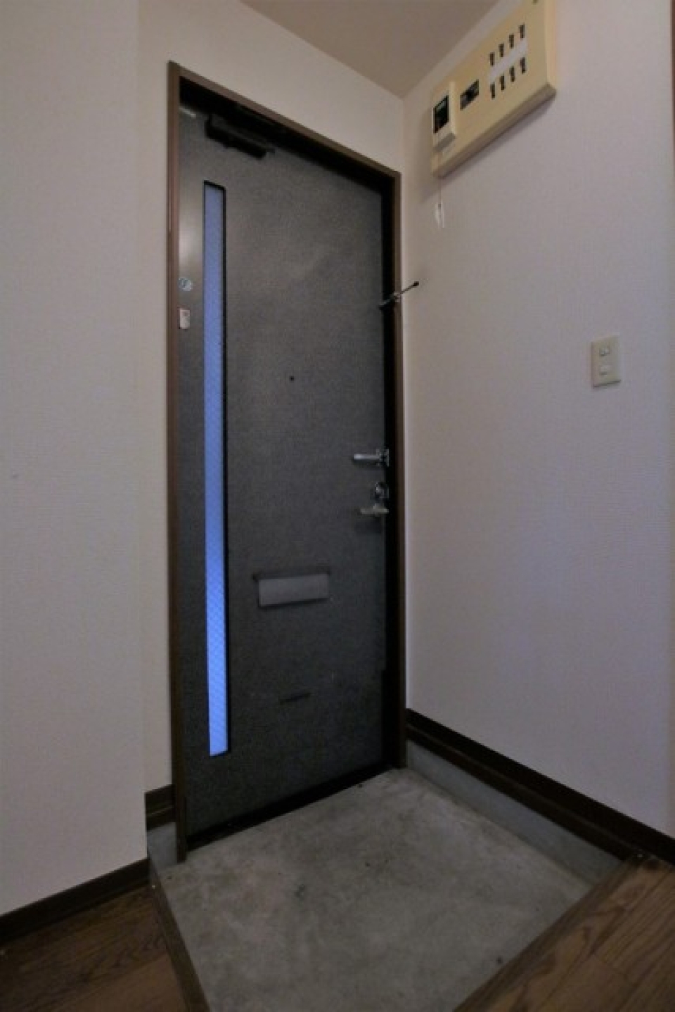 玄関。シックでカッコいいです！