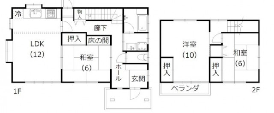 大原ライフの間取り図