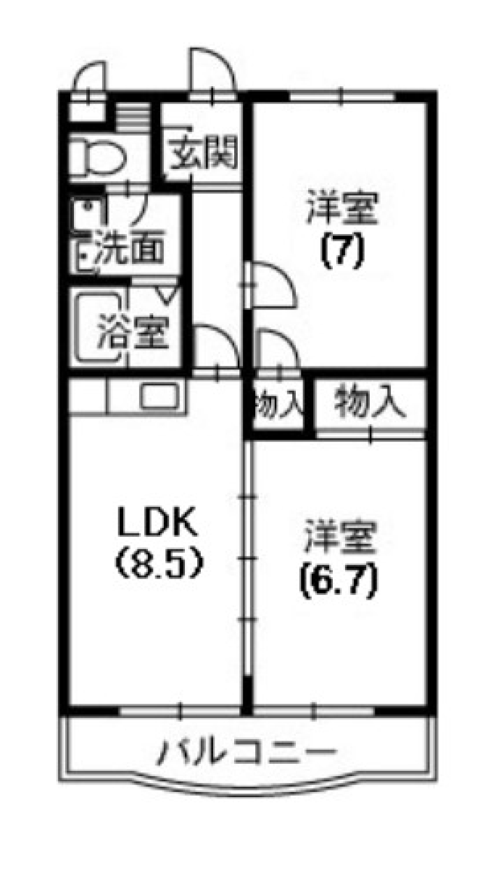 時の共有。明るい部屋で。の間取り図