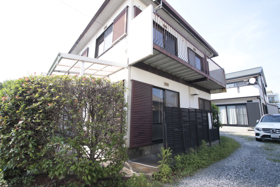 昔ながらの戸建です