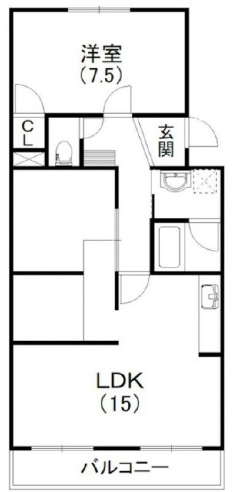 我愛?の間取り図