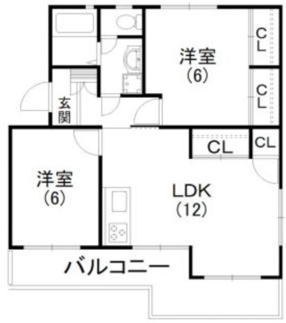 【リノベ物件】まったりできるお家の間取り図