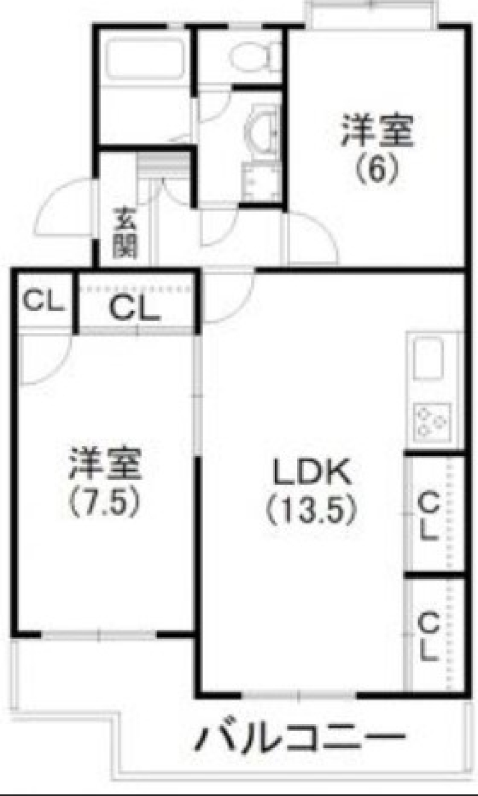 【リノベ物件】おさんぽの間取り図