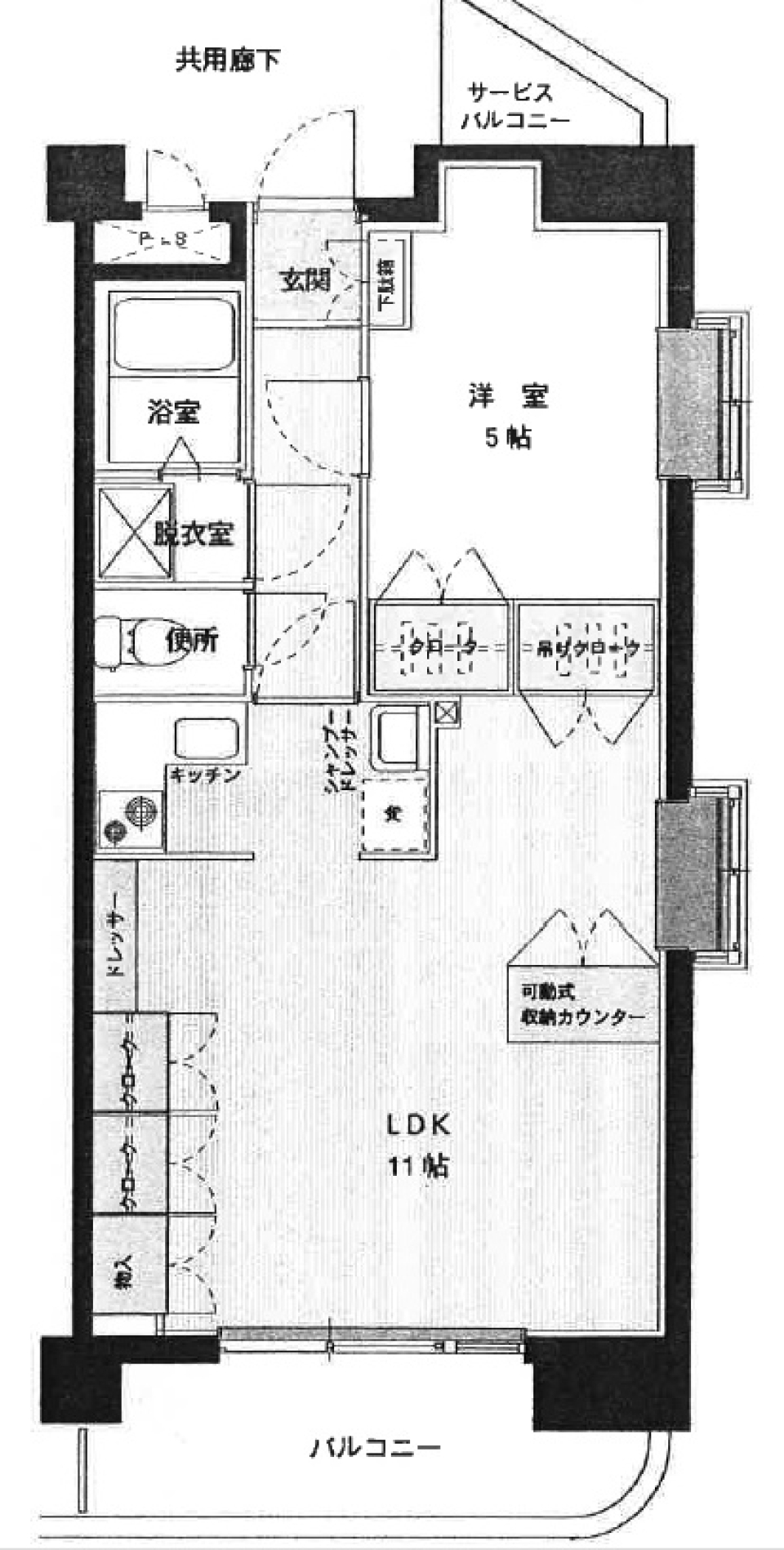 見て納得！の個性派ルームの間取り図