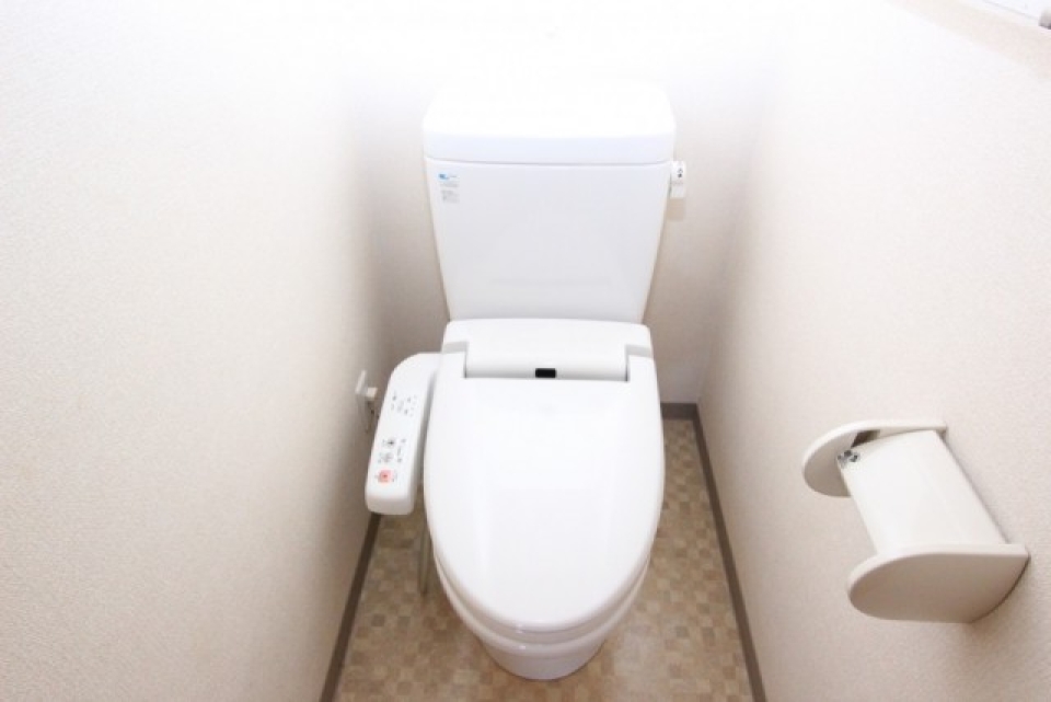 トイレはシャワートイレ。